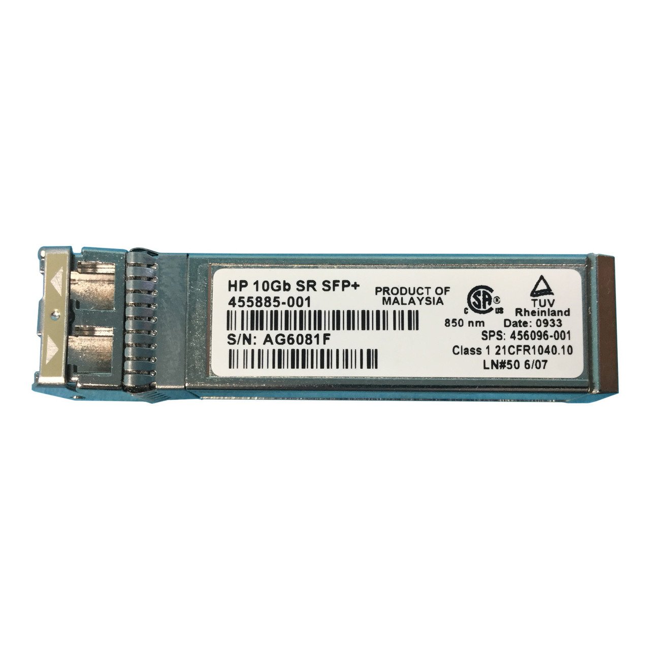 HP 10Gb SR SFP+ 455885-001/456096-001