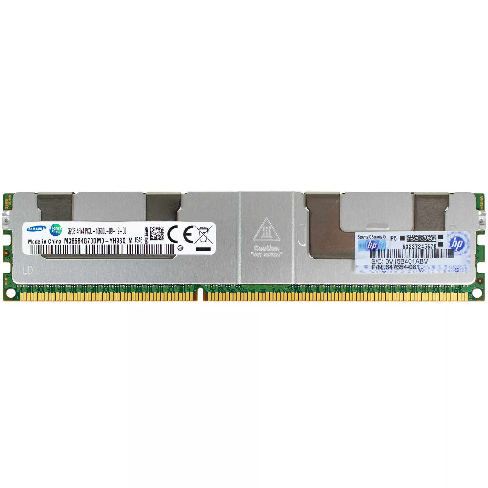 HP 32GB 4Rx4 PC3L-10600L-9 Kit 647903-B21