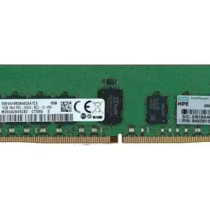 Hpe 16gb (1*16gb) 1rx4 pc4-21300v-r ddr4-2666mhz rdimm 815098-b21