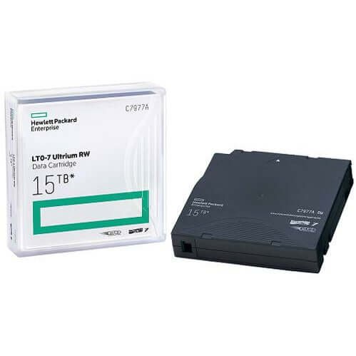 HPE LTO-7 : 6/15TB Ultrium Tapes 6TB Native, 15TB Compressed (C7977A)