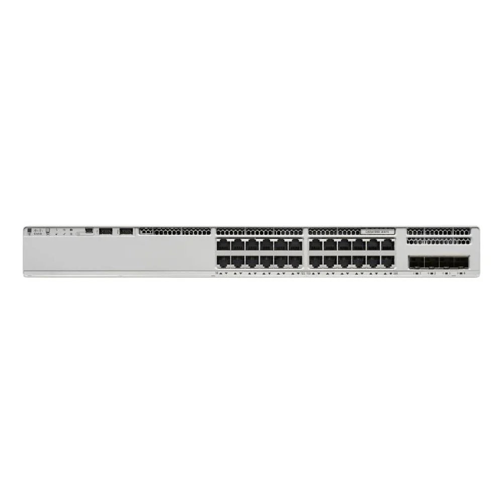 Cisco Catalyst 24-Port Gigabit PoE+ Switch 4 x 10/100/1000 (PoE+) + 24 x 10 Gigabit SFP+ (uplink)