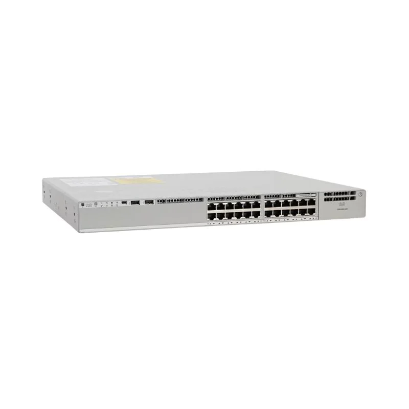 C9300L-24P-4G-E 9300L - Network Essentials - switch - 24 ports - managed - rack-mountable L3 24 x 10/100/1000 (PoE+) + 4 x Gigabit SFP (uplink)