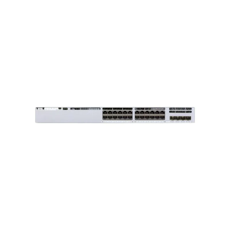 C9300L-24P-4X-A 9300L - Network Advantage - switch - 24 ports - managed - rack-mountable 24 x 10/100/1000 (PoE+) + 4 x Gigabit SFP (uplink)