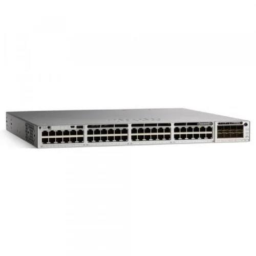 Cisco Catalyst 9300 48-port fixed uplinks data only, 4X10G uplinks, Network Advantage C9300L-48T-4X-A