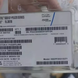 Solidigm SSDPF2KX153T1N1 D7-P5520 15.36tb PCIe 4.0 tlc 2.5inch SSD