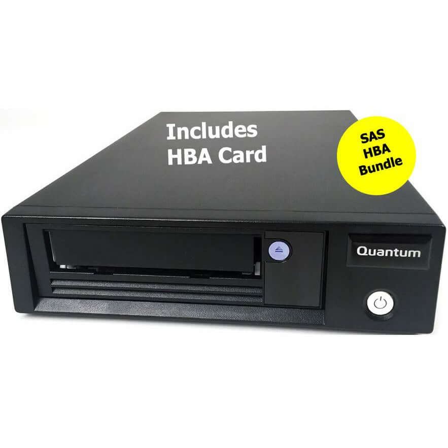 Quantum LTO-8 External SAS Bundle Drive TC-L82BN-EZ