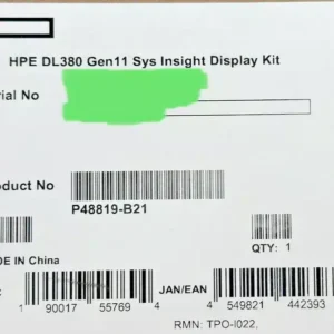 P48819-B21 HPE ProLiant DL380 Gen11 System Insight Display Kit